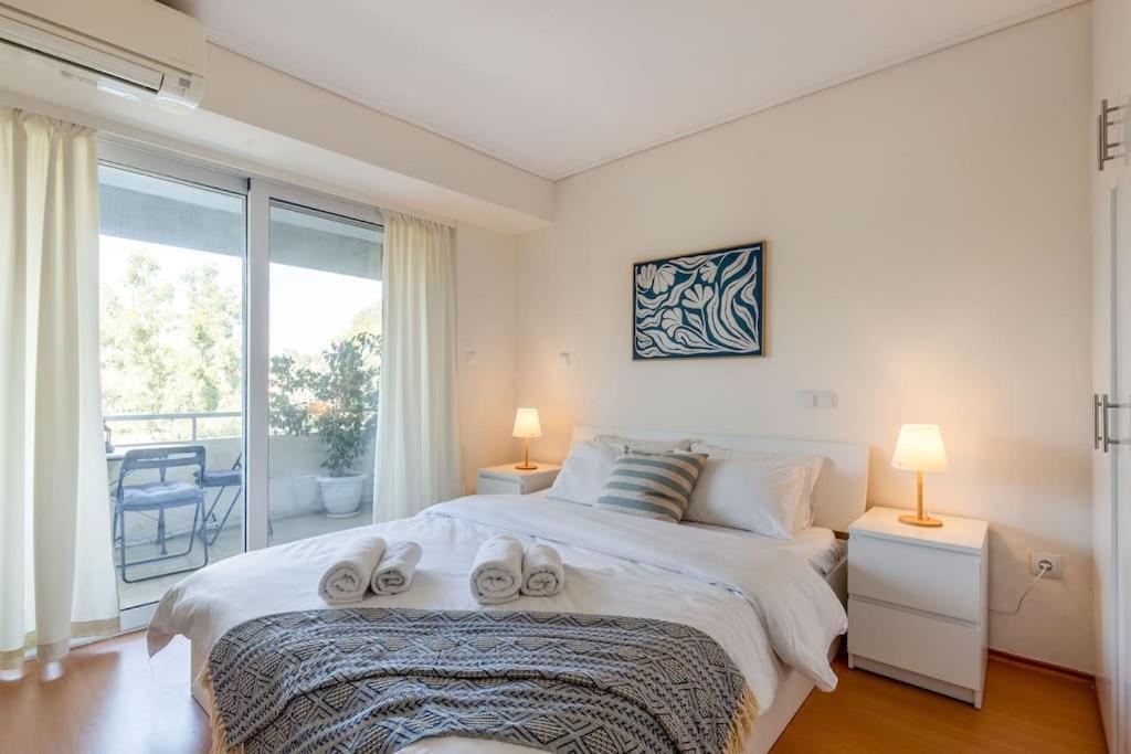 Апартаменты Glyfada Center Sea View Apt Афины Экстерьер фото