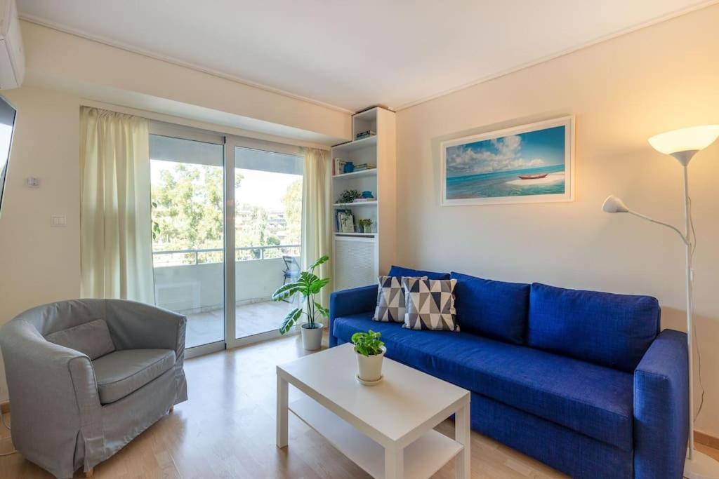 Апартаменты Glyfada Center Sea View Apt Афины Экстерьер фото
