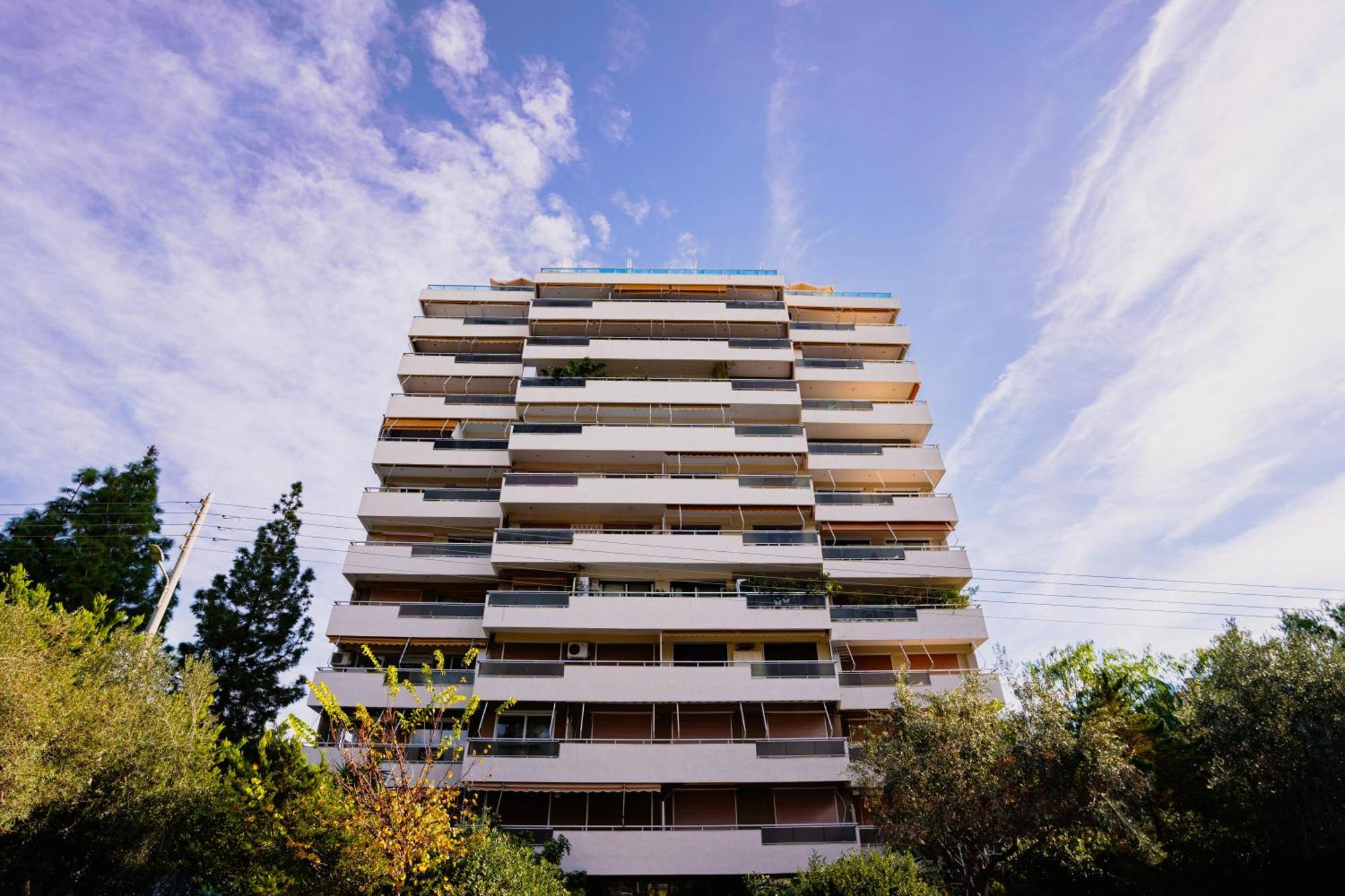 Апартаменты Glyfada Center Sea View Apt Афины Экстерьер фото